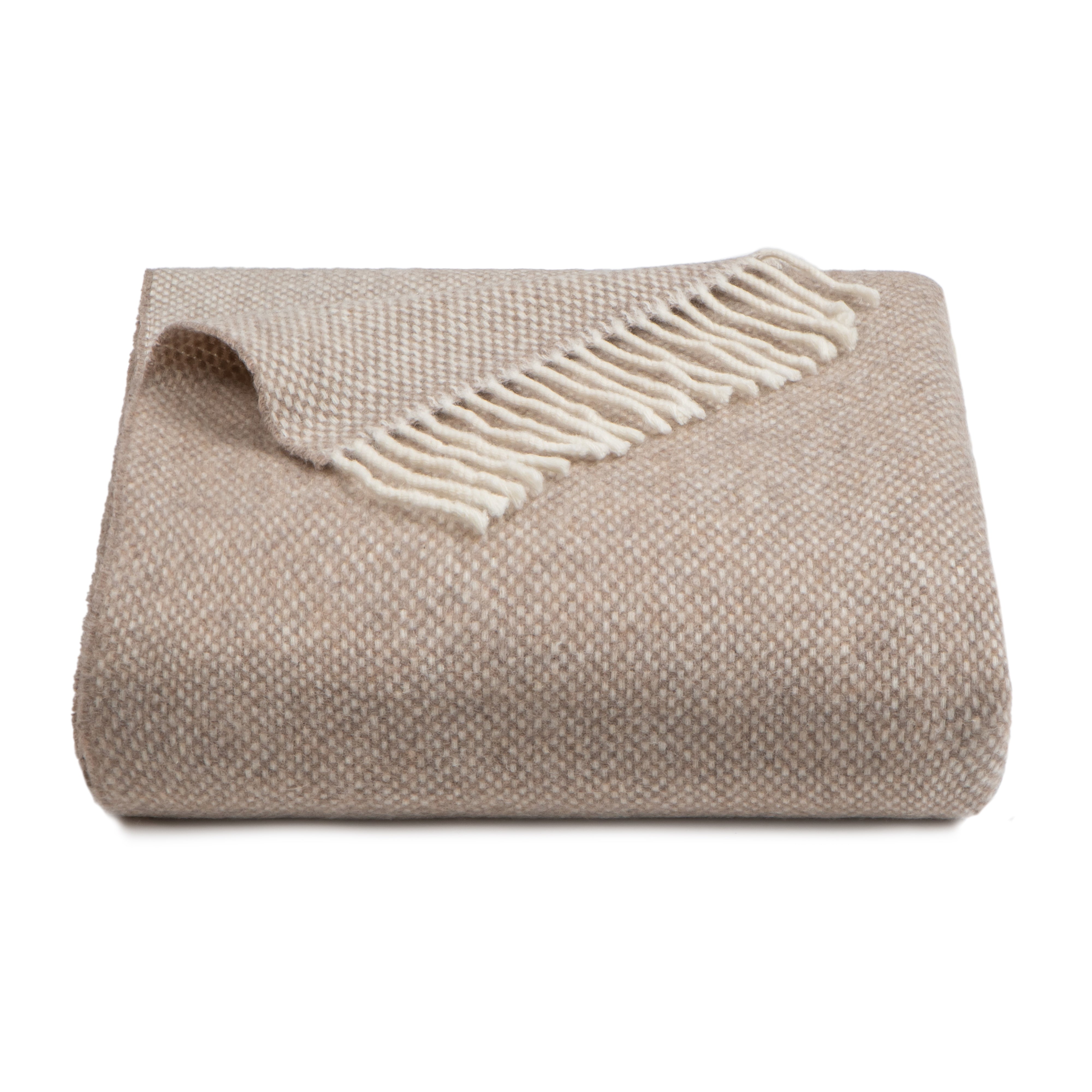 Lamb wool blanket 100% Australian merino lambswool 130x190 cm