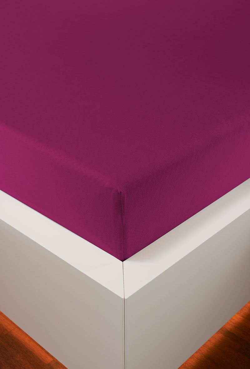Spannbetttuch Jersey Deluxe aus Baumwolle