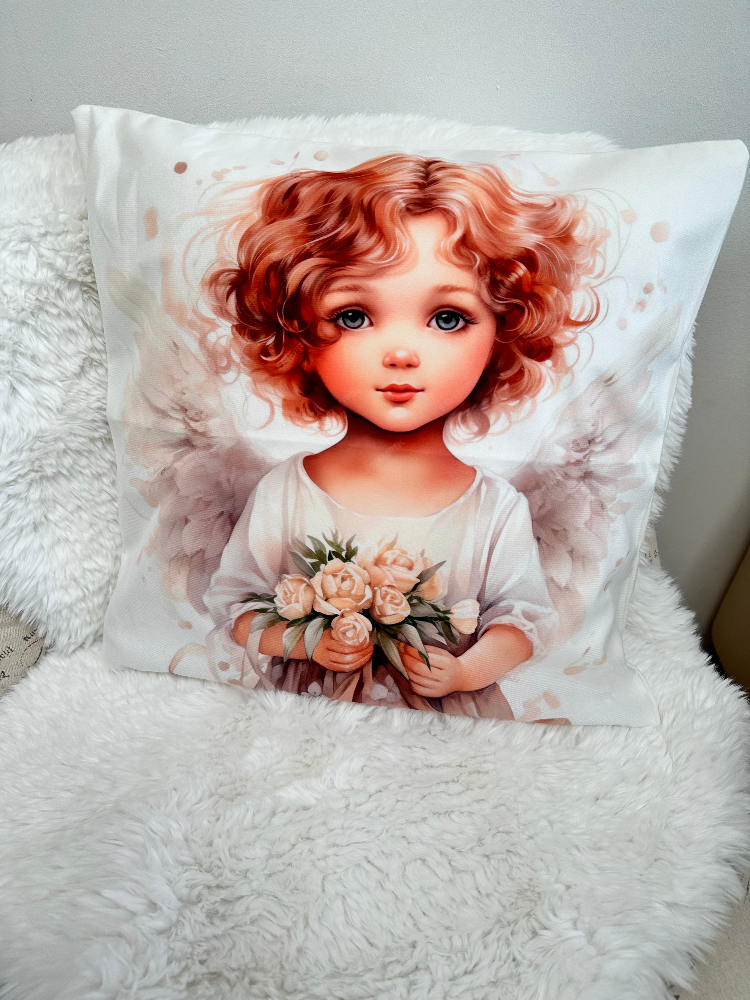 <transcy>Decorative pillow Mandala gold with filling and hidden zipper</transcy>