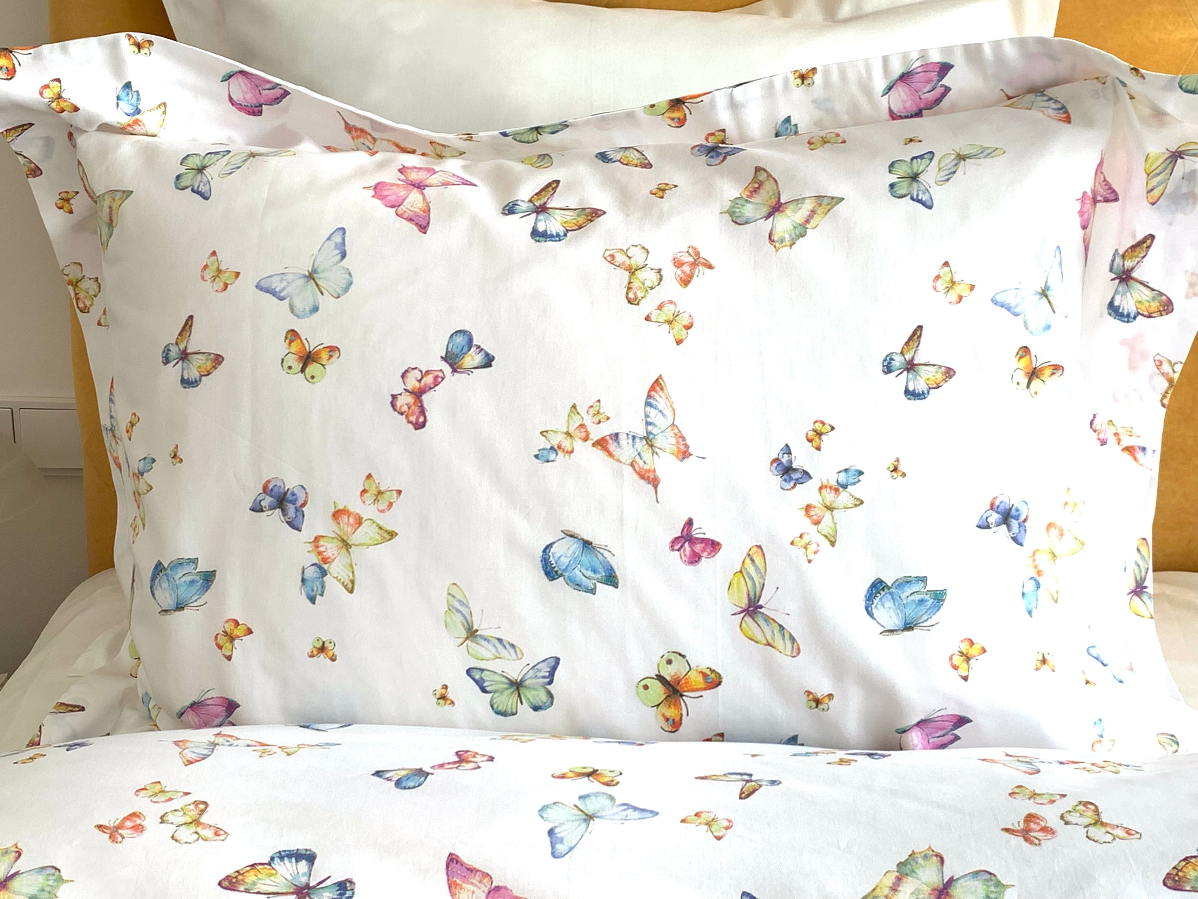SUMMER EDITION! Bettwäsche Set Papillon 100% Mako Baumwolle
