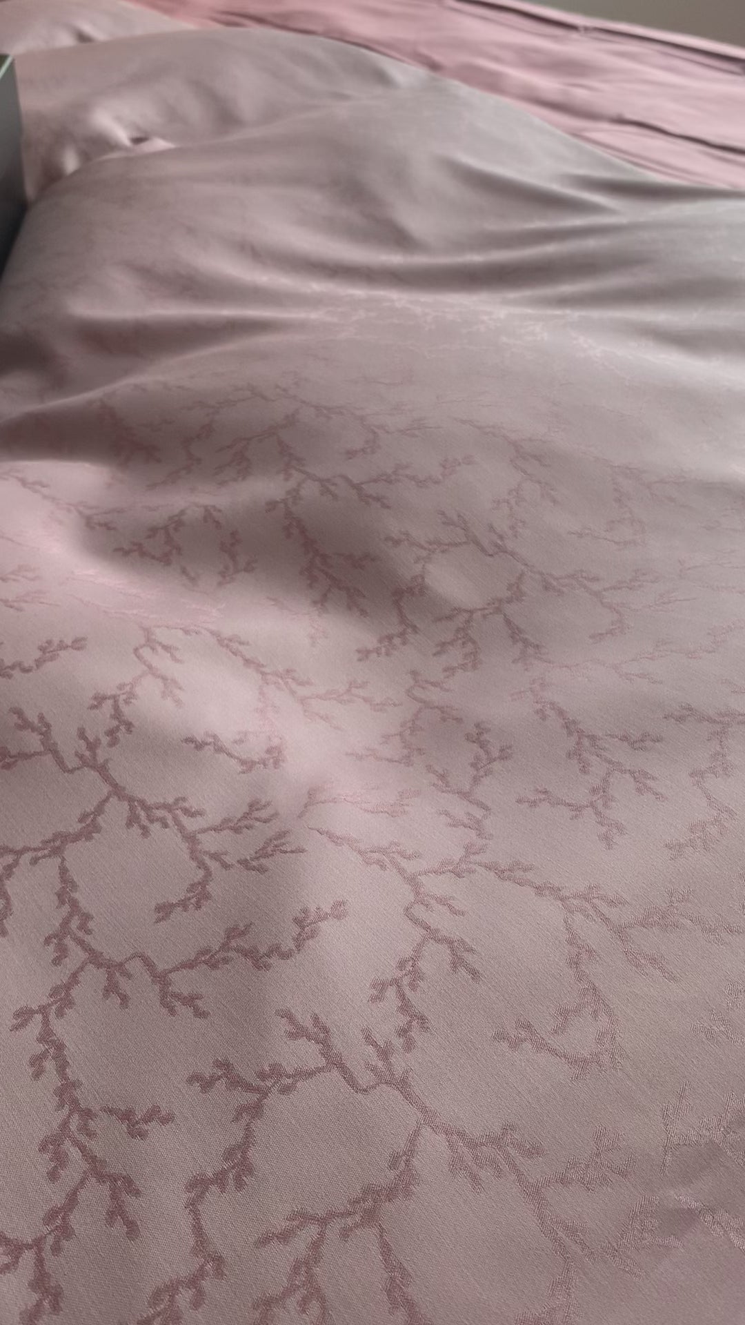 Damast go-green Bettwäsche Set Coconut Clay 50% Baumwolle 50% Lyocell bügelleicht