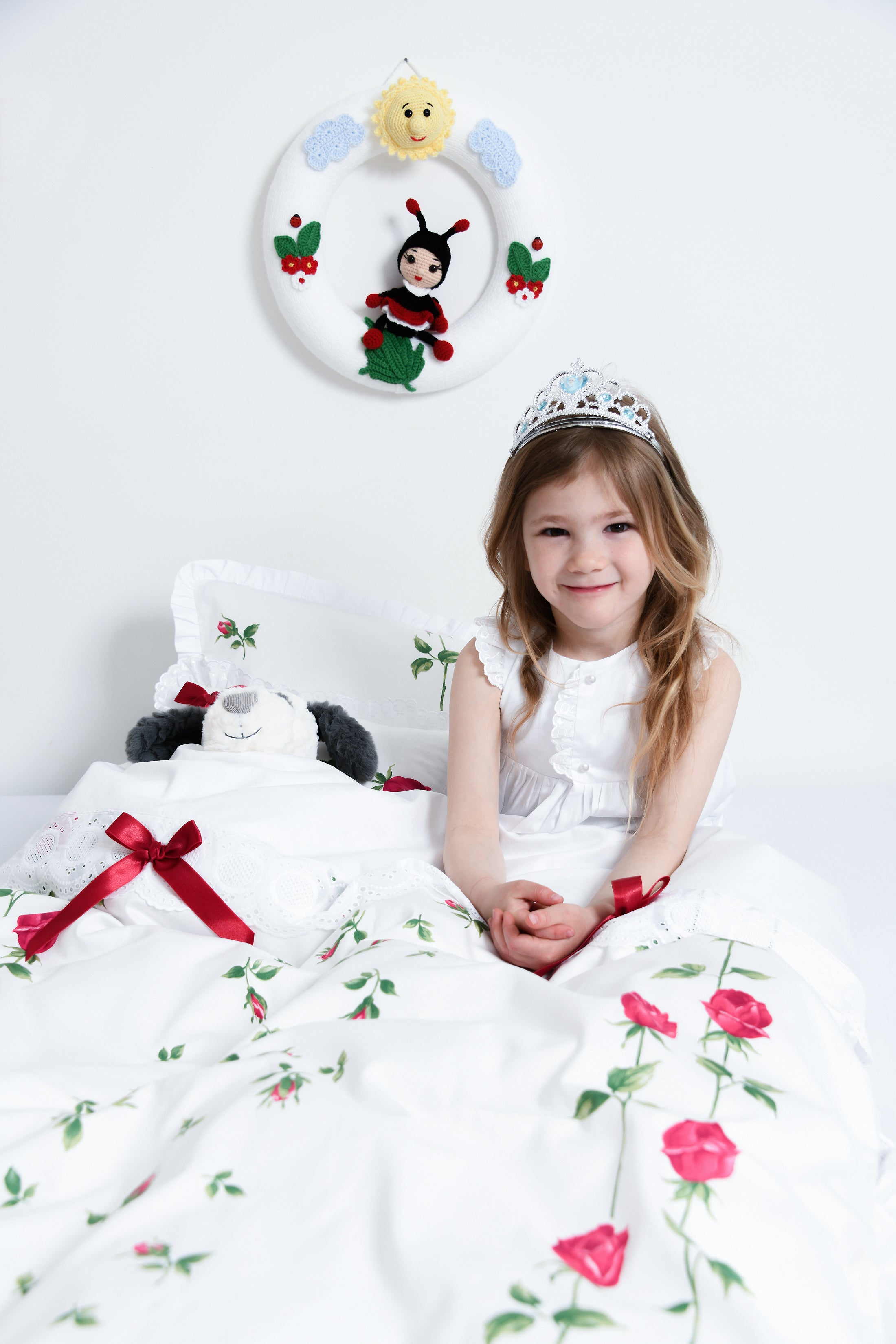 Cot set Sleeping Beauty 8 parts