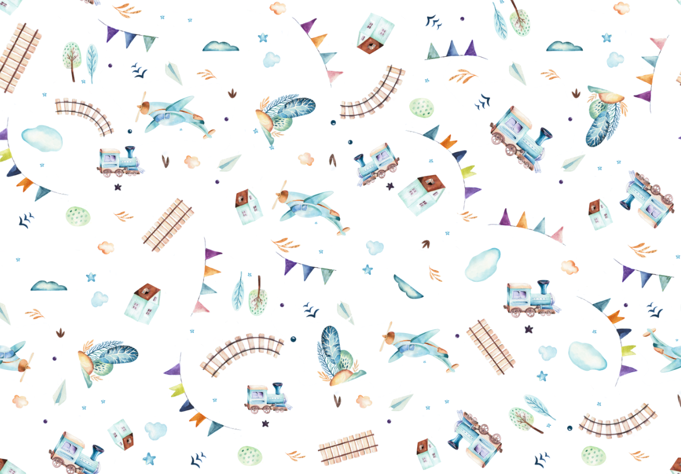 Children's bedding set Robin 100% cotton