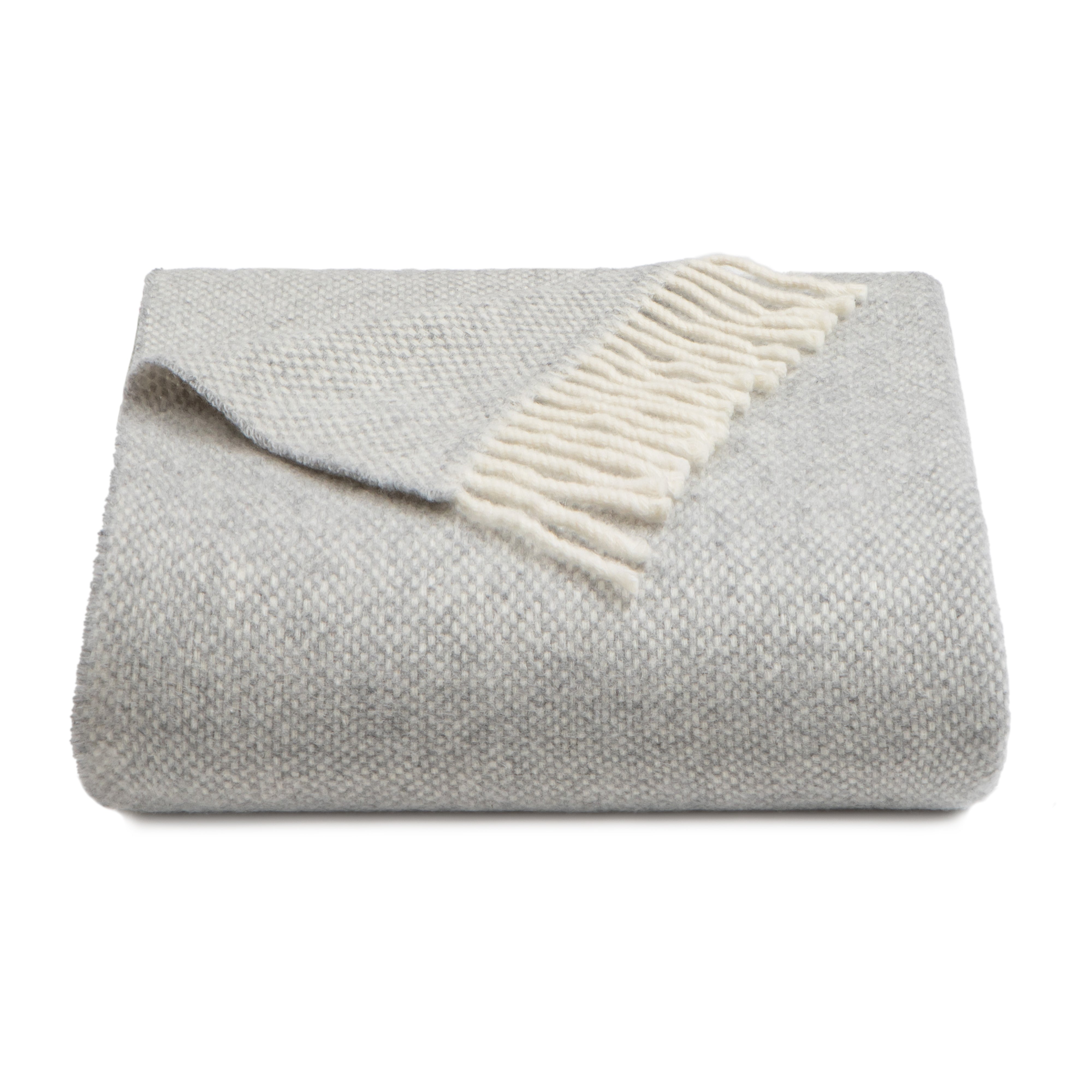 NEU! Wolldecke 80% Wolle 20% Kaschmir 130x170 cm