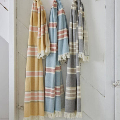 Blau gestreifte Fouta