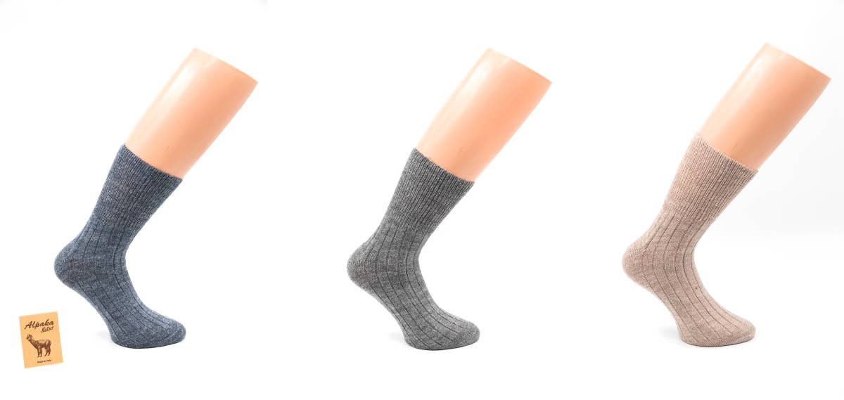 Bettsocken Damen - Lady Alpaka