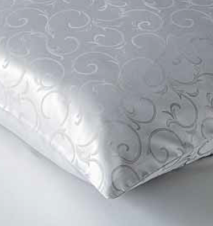 Damast Bettwäsche Set Aurelia White 100% Baumwolle 600 TC