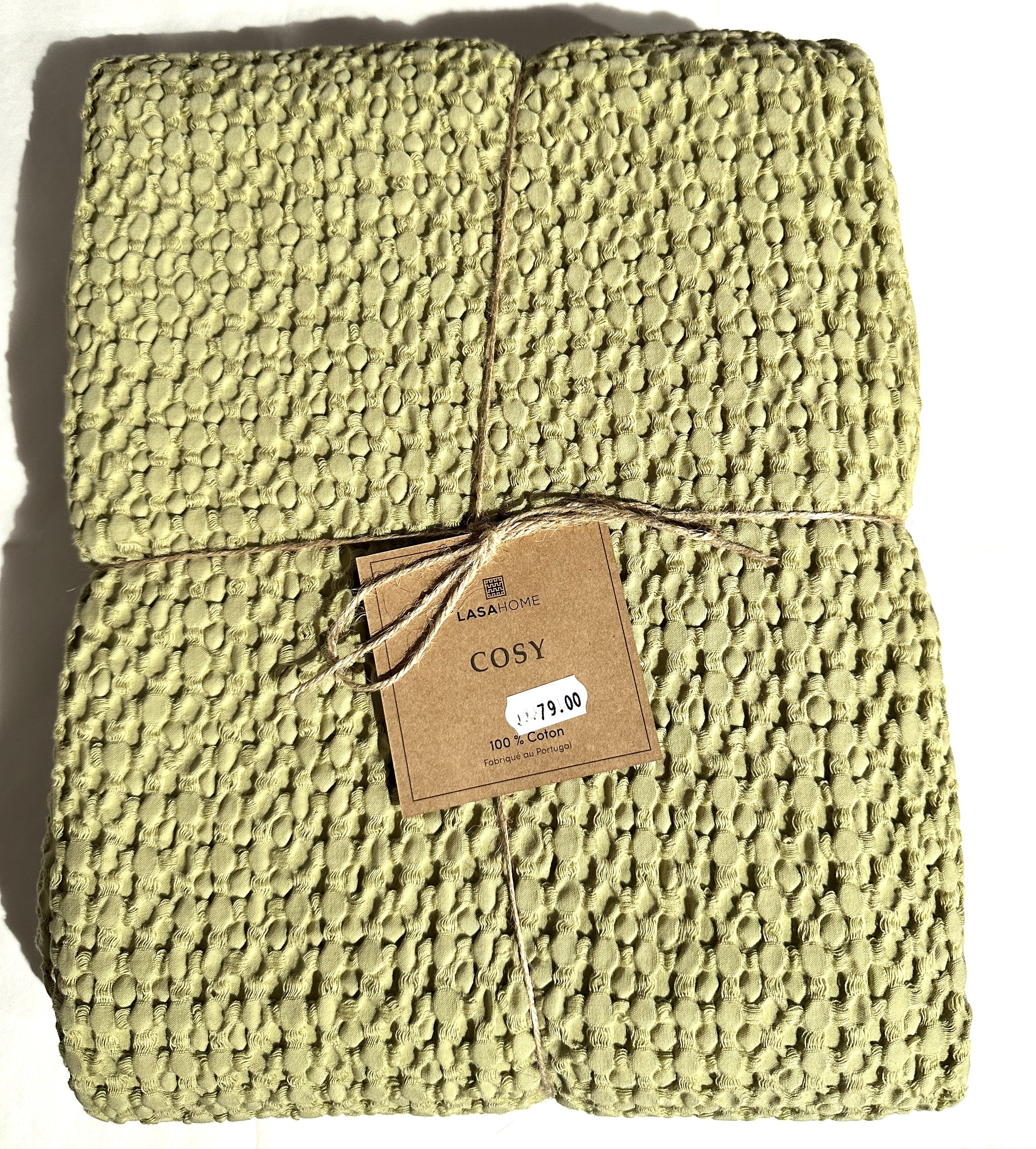 Waffle blanket Cozy 100% cotton