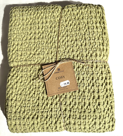 Waffle blanket Cozy 100% cotton