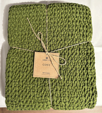 Waffle blanket Cozy 100% cotton