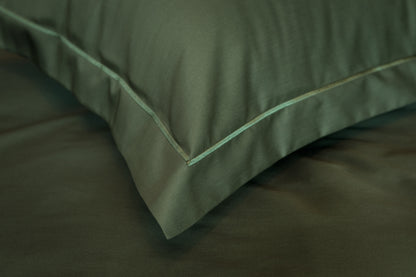 Pillowcases Crystal Uni 100% mercerized cotton satin 300 TC easy iron
