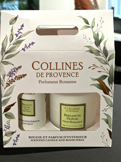 NEU! Geschenkbox Duftkerze + Raumspray