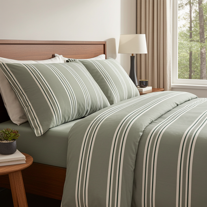 NEU! Bettwäsche Set Marea 100% mercerisierte Baumwolle Satin 300 TC bügelleicht