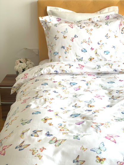 SUMMER EDITION! Bettwäsche Set Papillon 100% Mako Baumwolle