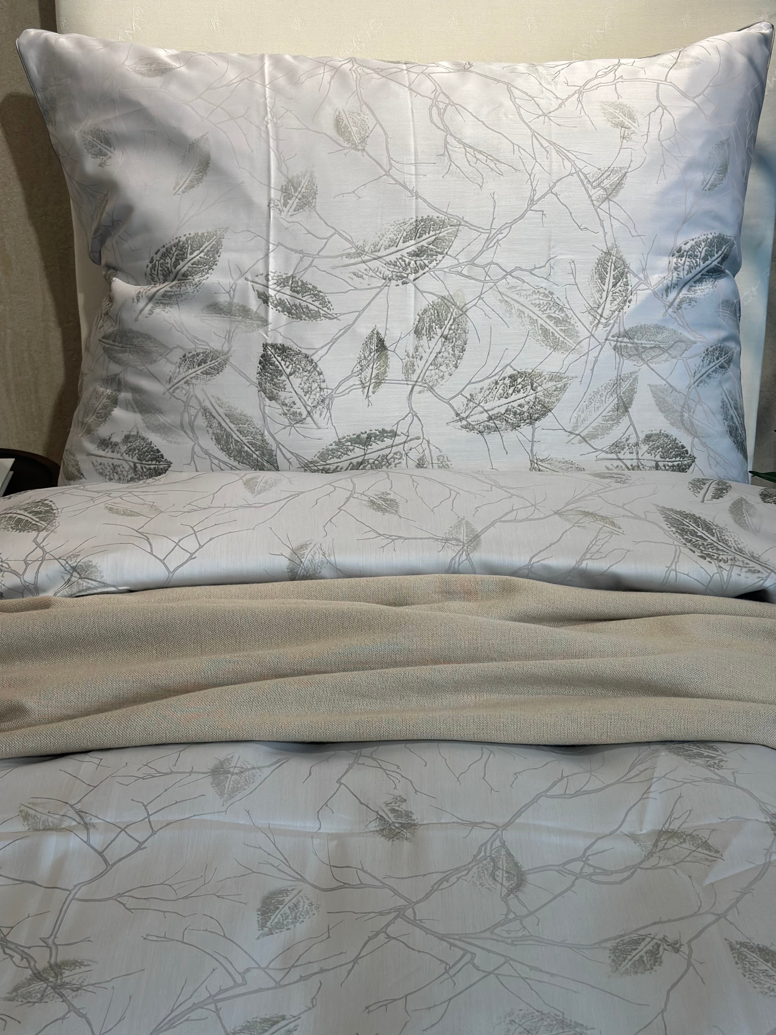 Damask bedding set Isabella cream 100% cotton 600 TC