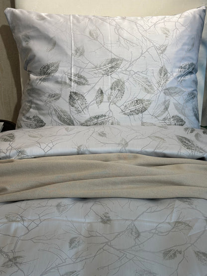 Damask bedding set Isabella cream 100% cotton 600 TC