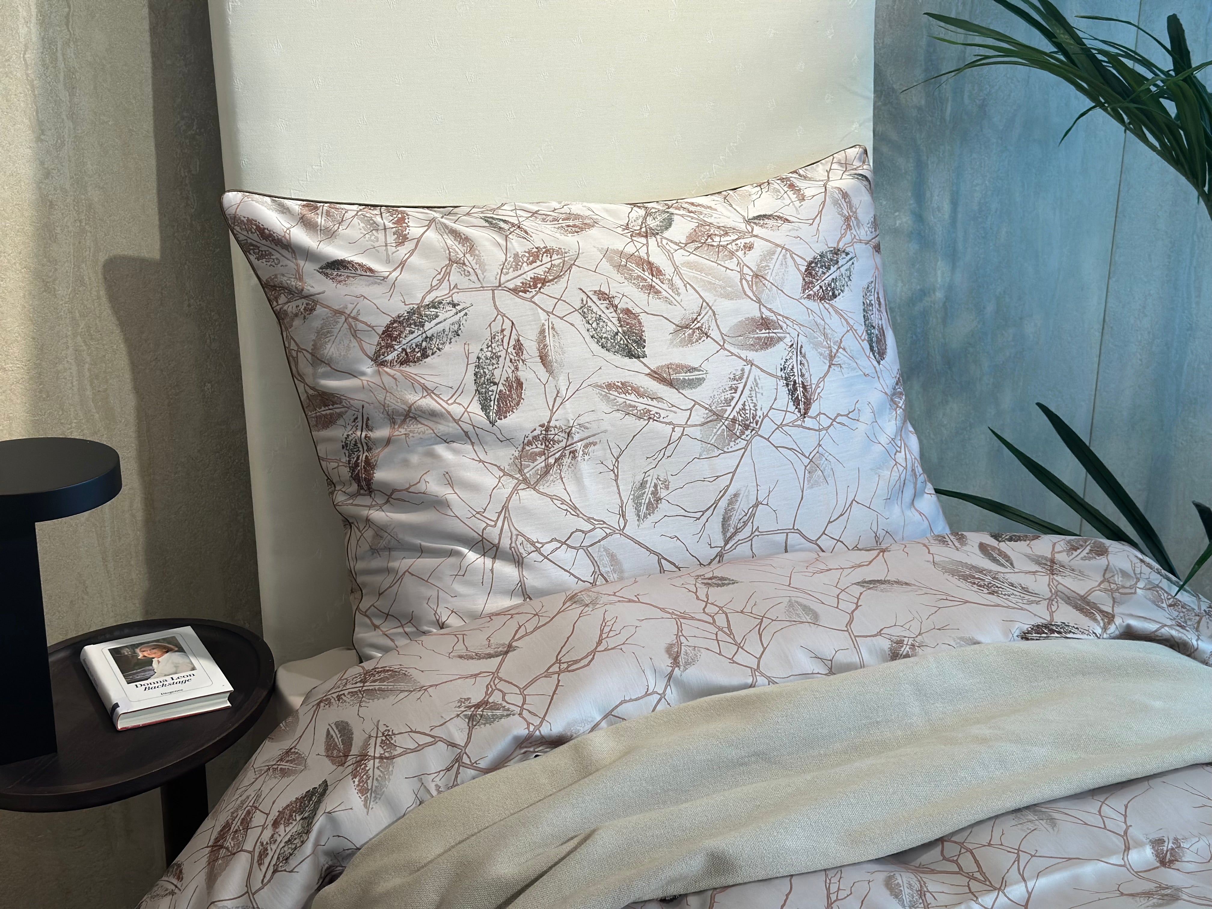 Damask bedding set Isabella cream 100% cotton 600 TC