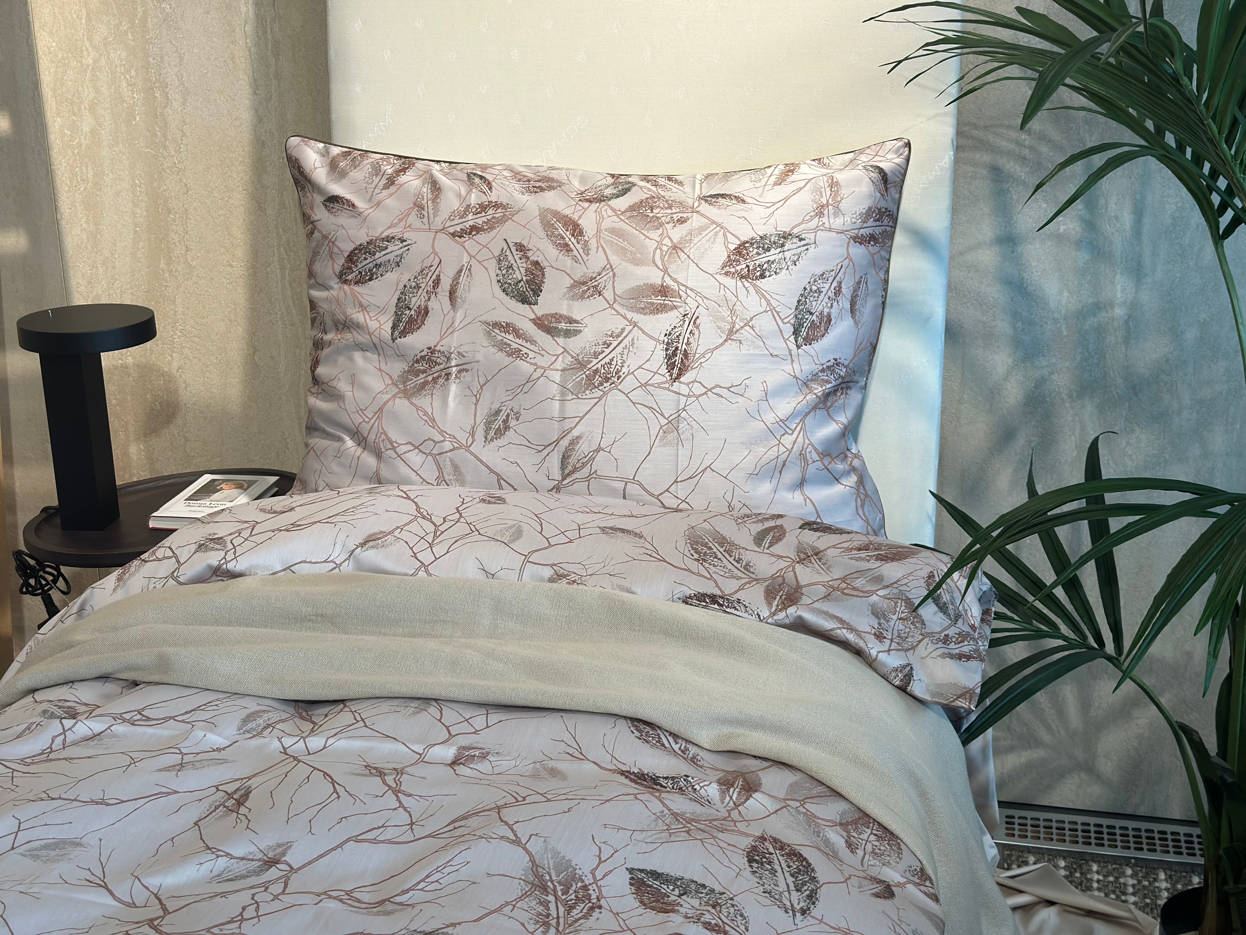 Damask bedding set Isabella cream 100% cotton 600 TC
