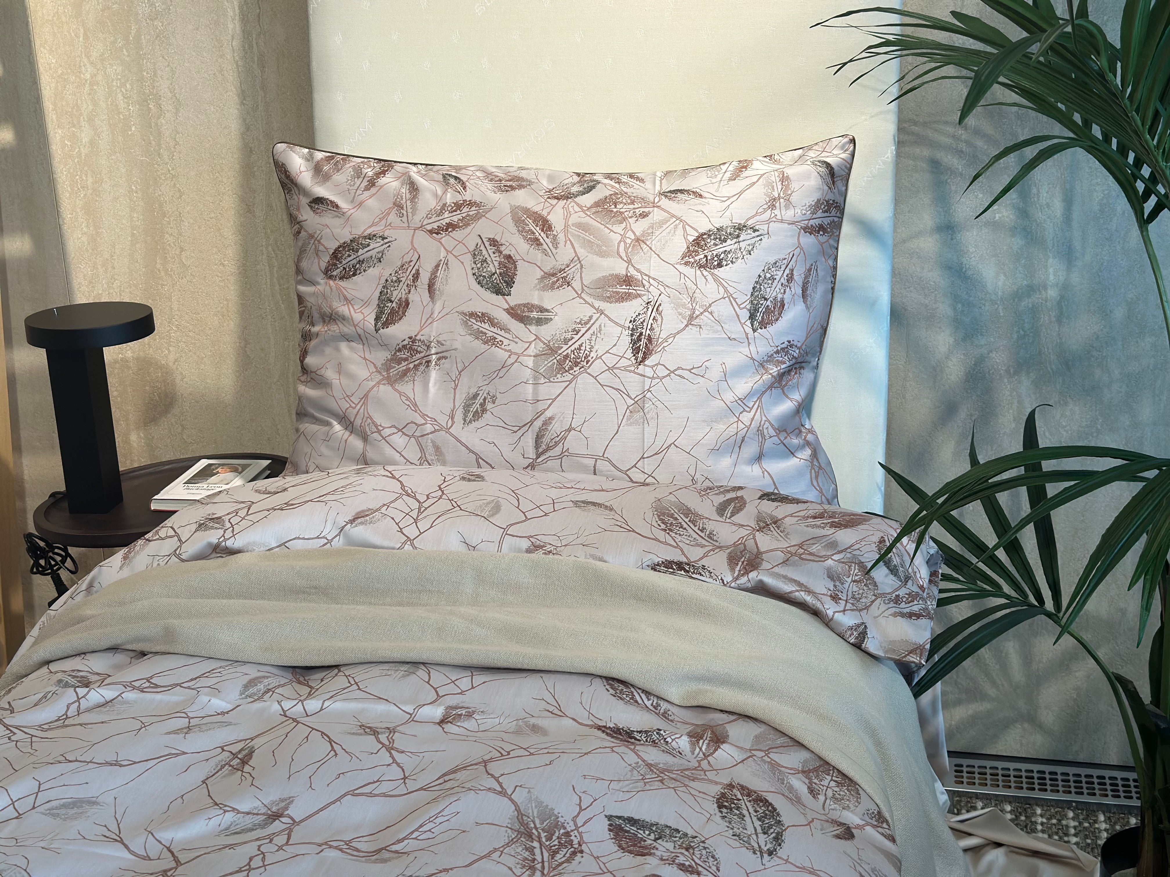 Damask bedding set Isabella cream 100% cotton 600 TC
