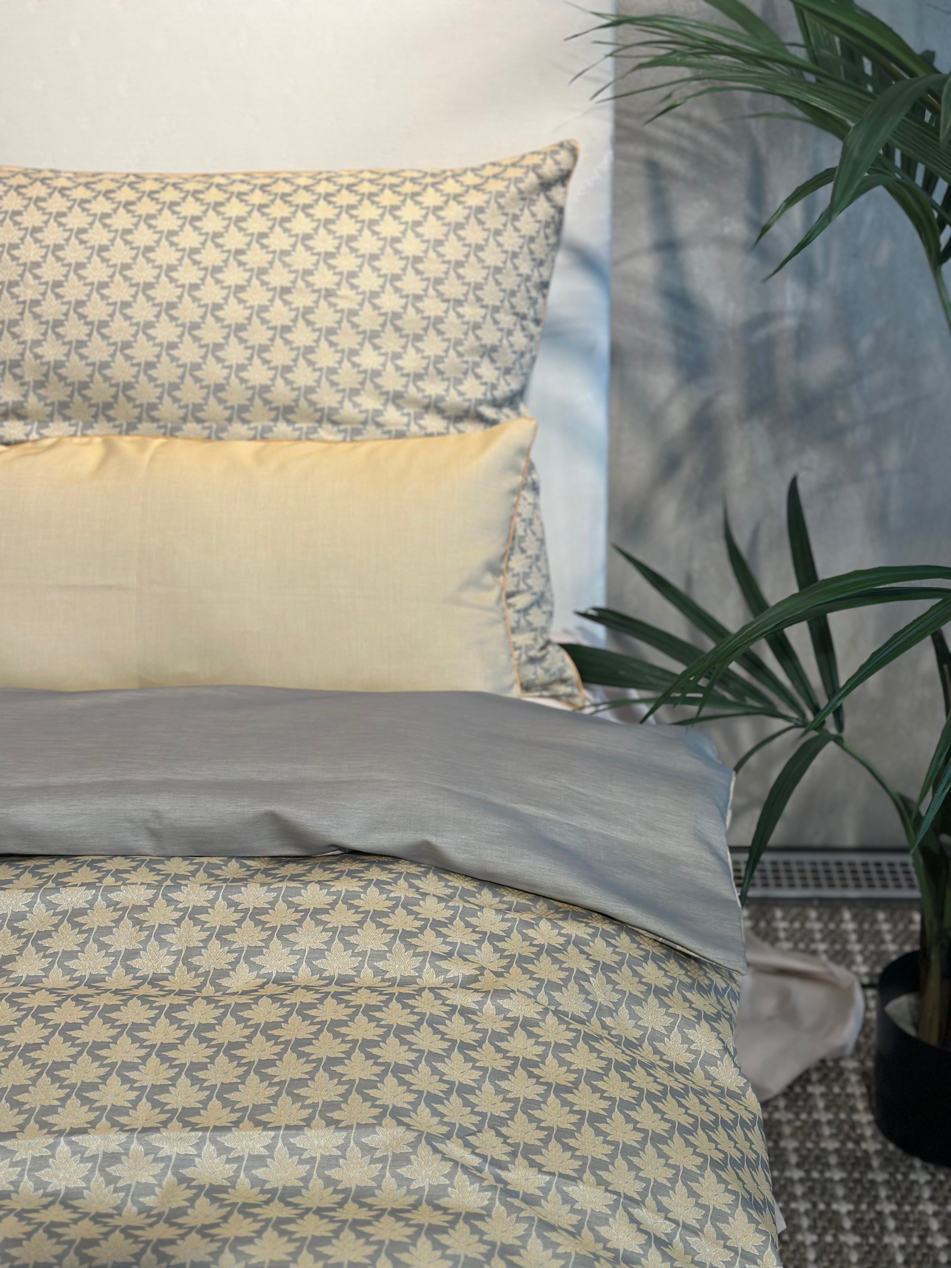Damask bedding set Isabella cream 100% cotton 600 TC