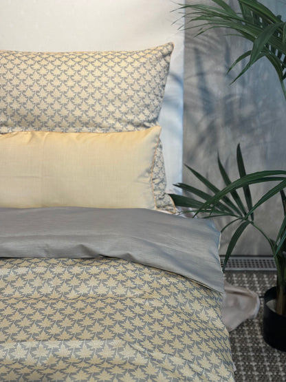 Damask bedding set Isabella cream 100% cotton 600 TC