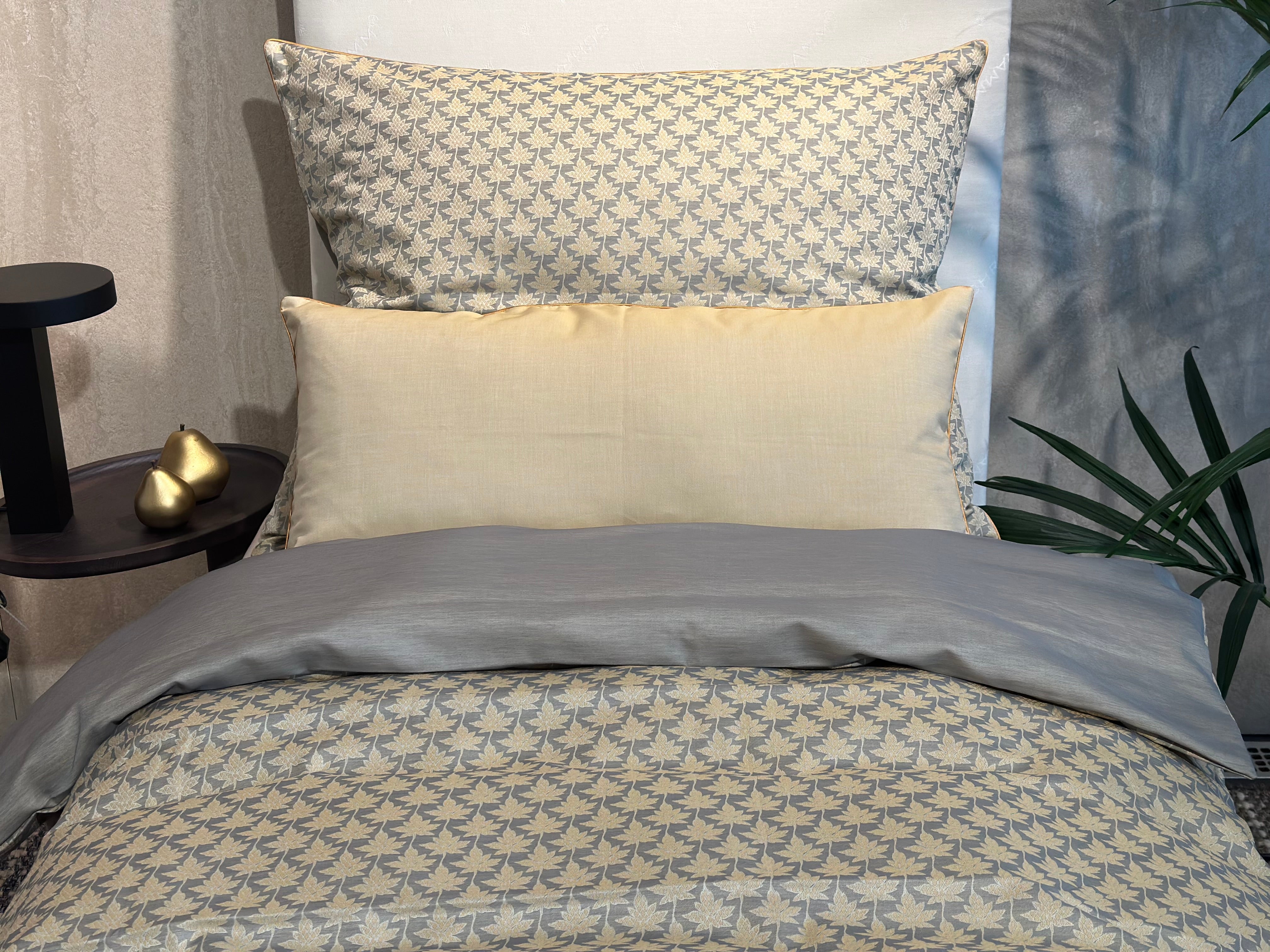 Damask bedding set Isabella cream 100% cotton 600 TC