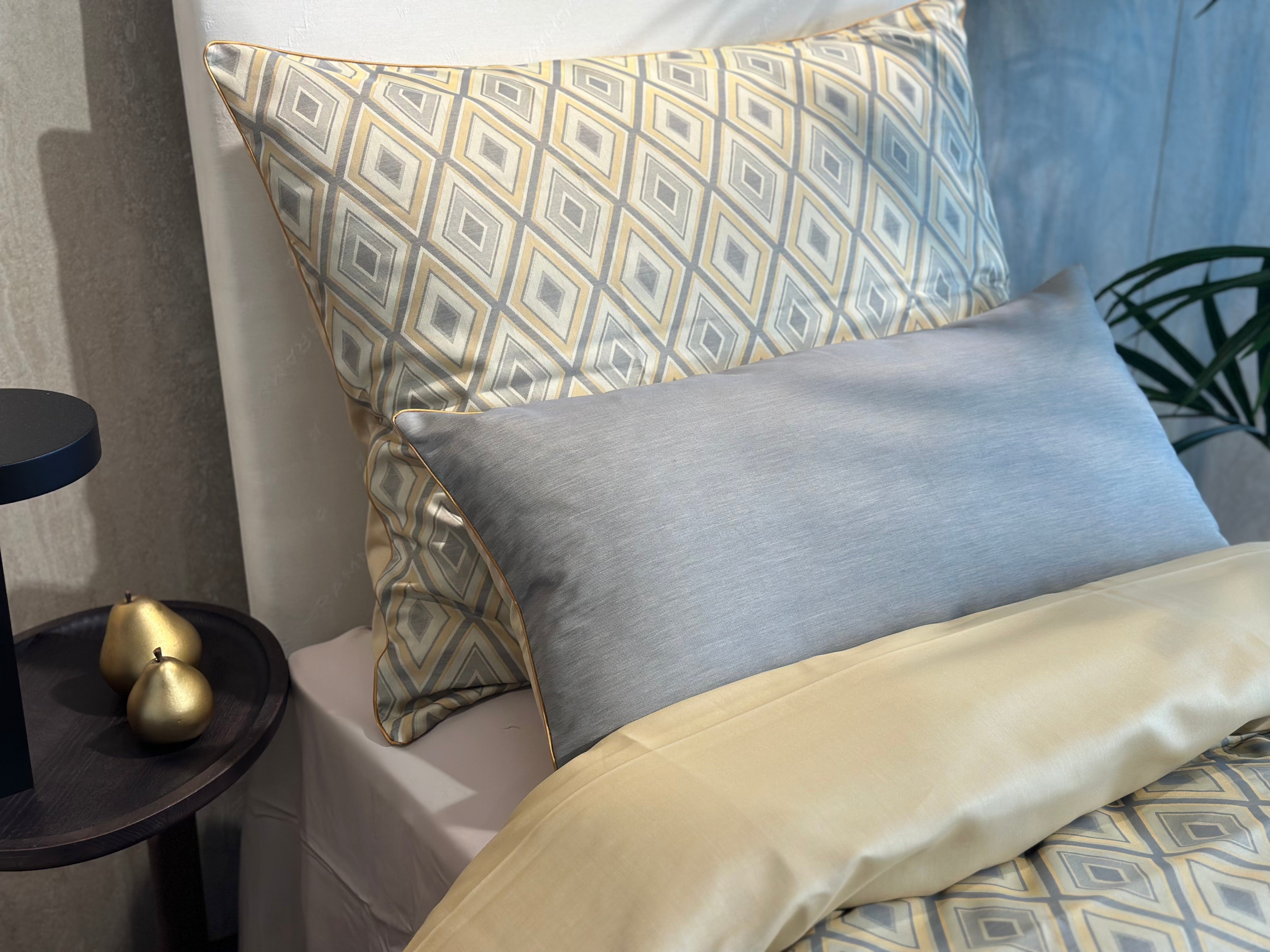 Damask bedding set Isabella cream 100% cotton 600 TC