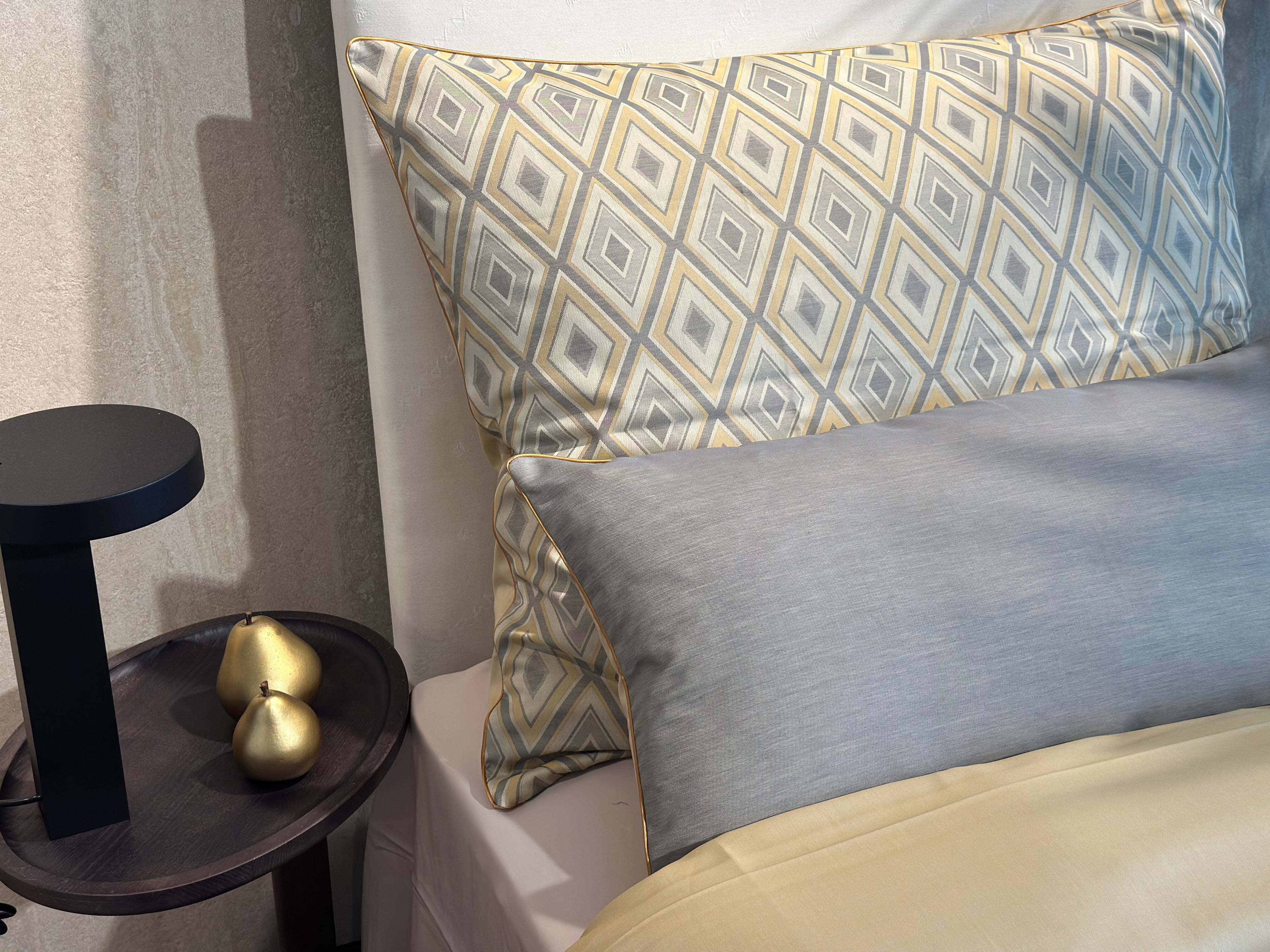 Damask bedding set Isabella cream 100% cotton 600 TC