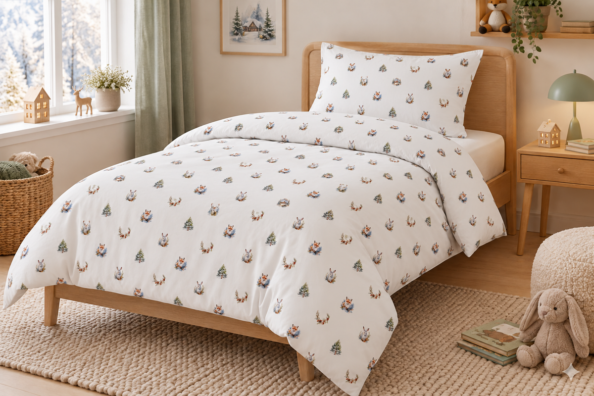 Children's bedding set Robin 100% cotton