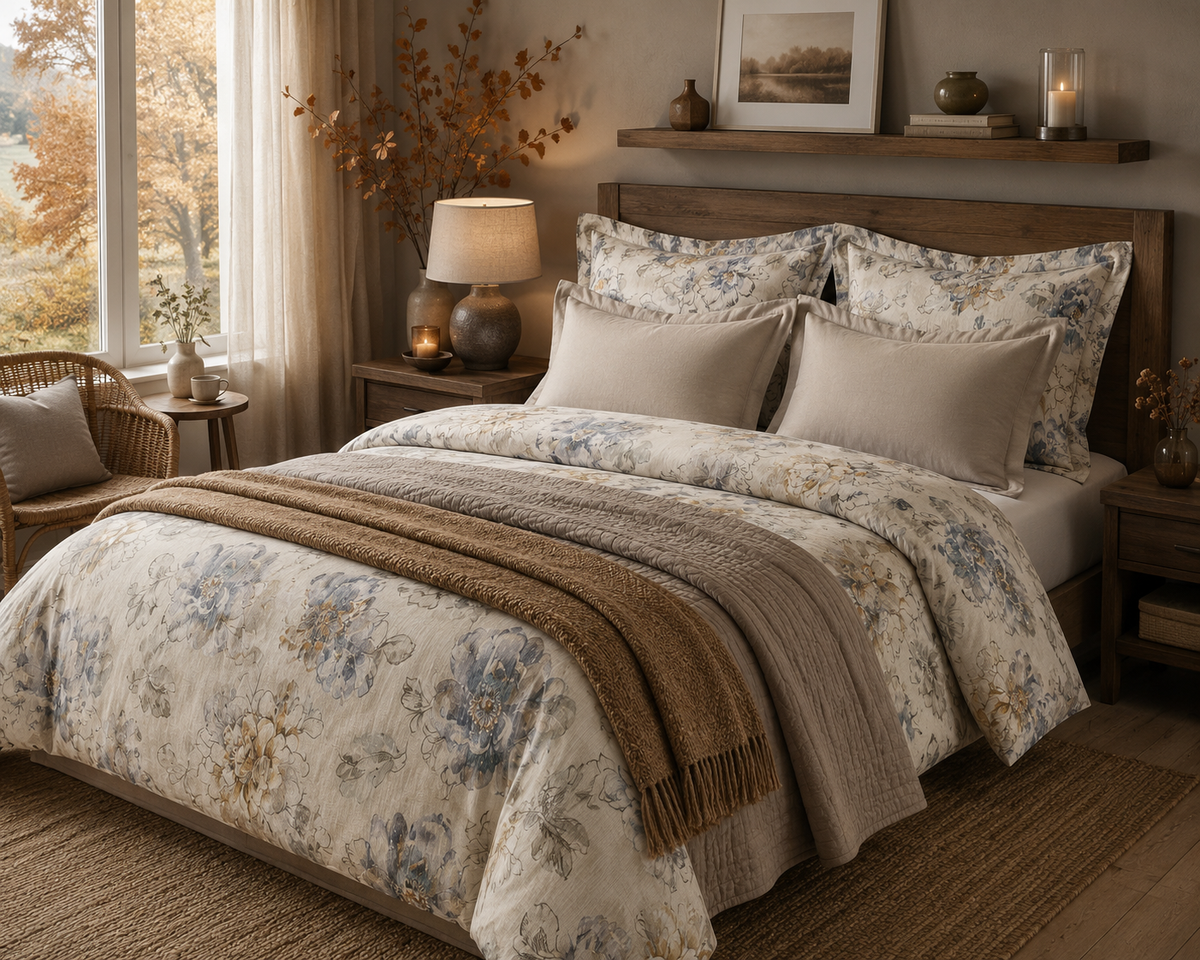 Bettwäsche Set Linda 60% Leinen 40% Tencel