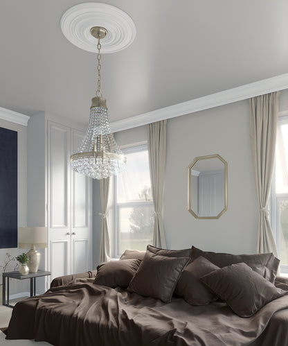 Bed linen set Uni Chocolate with decorative stitching 100% mercerized cotton satin 300 TC easy iron