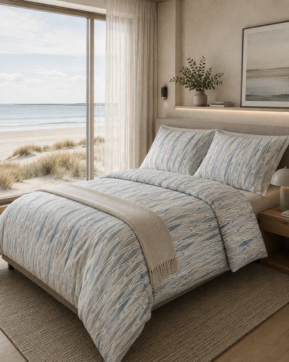 NEW! Bed linen set English Rose 100% mercerized cotton satin 300 TC easy-iron