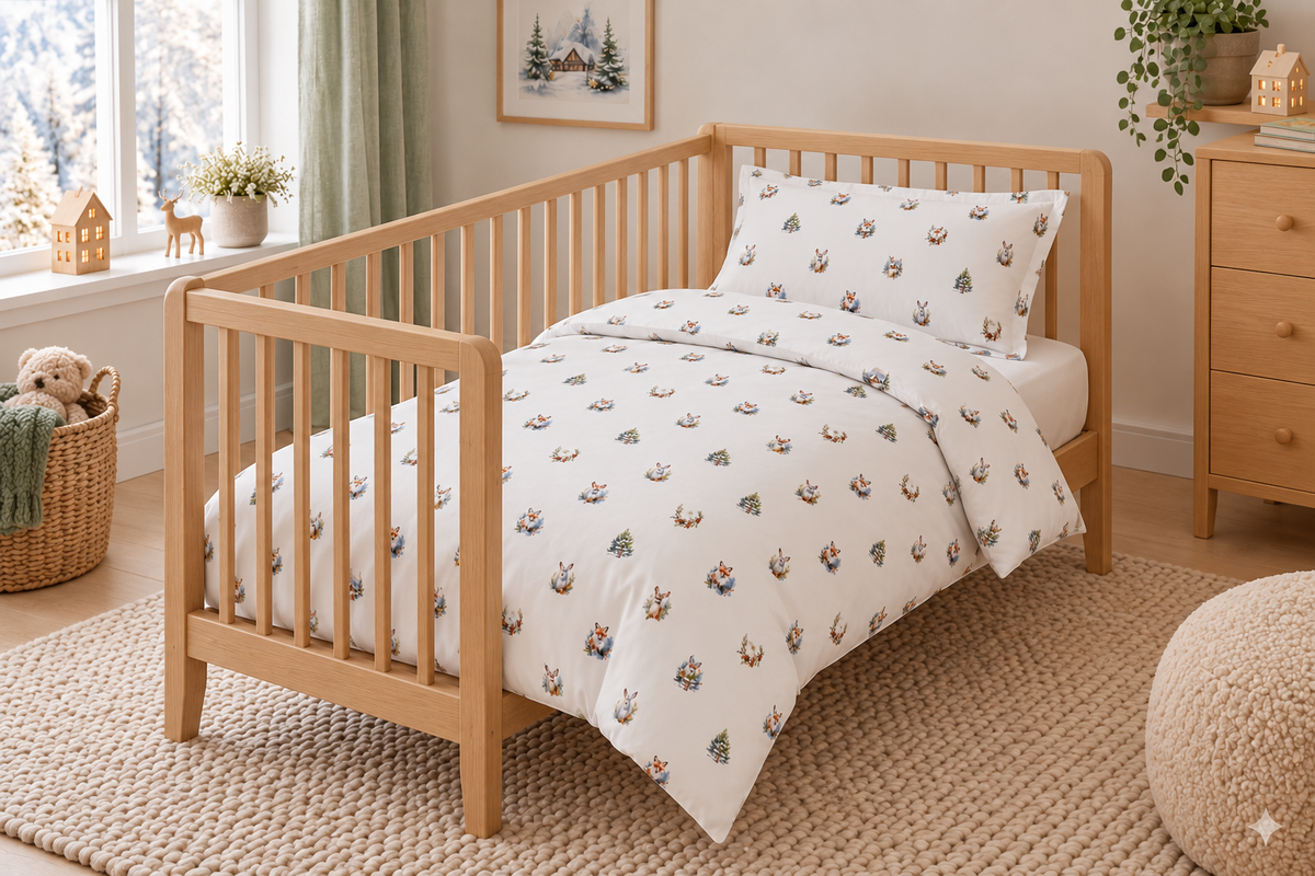 Children's bedding set Robin 100% cotton