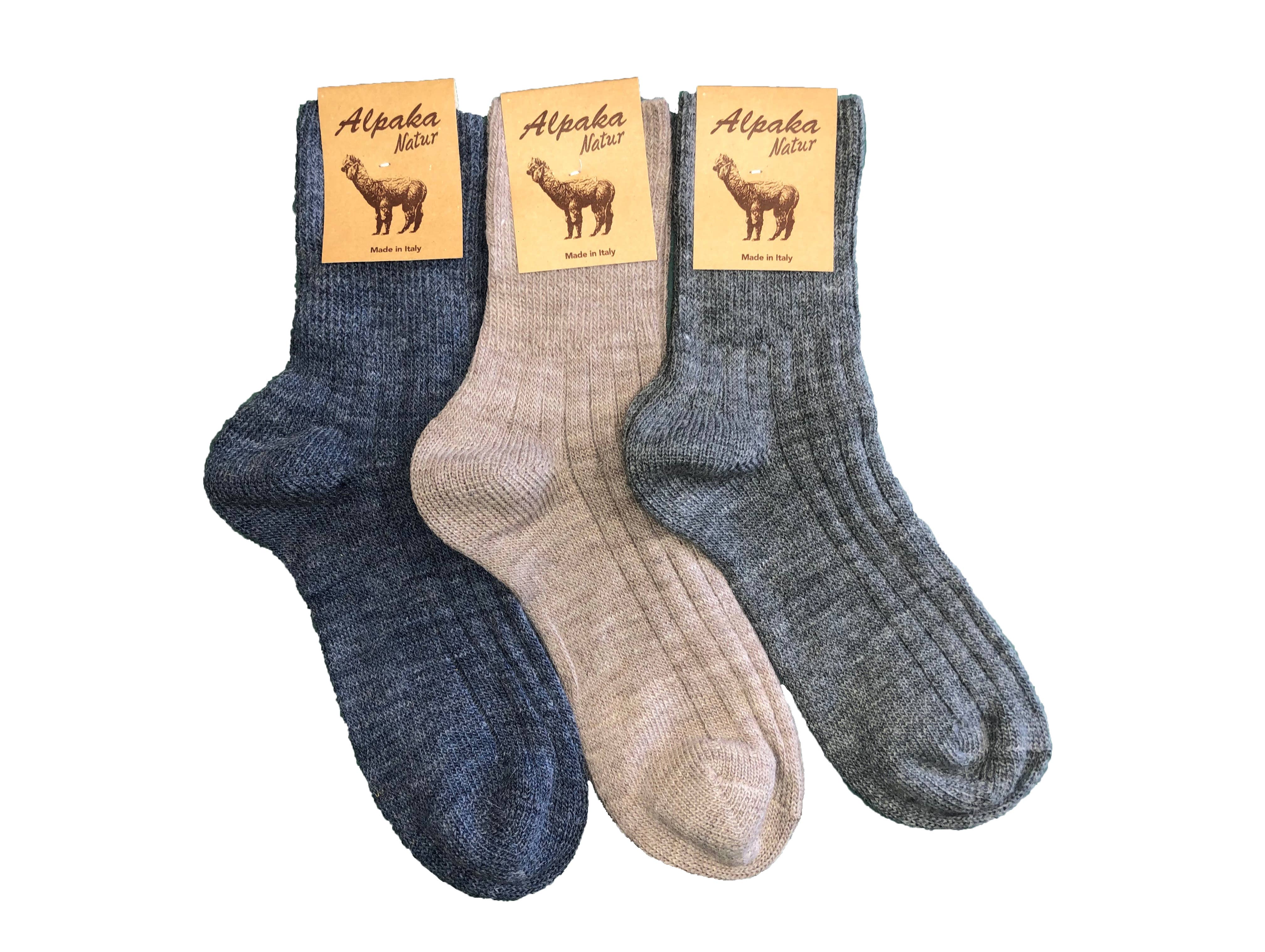 Bettsocken Damen - Lady Alpaka