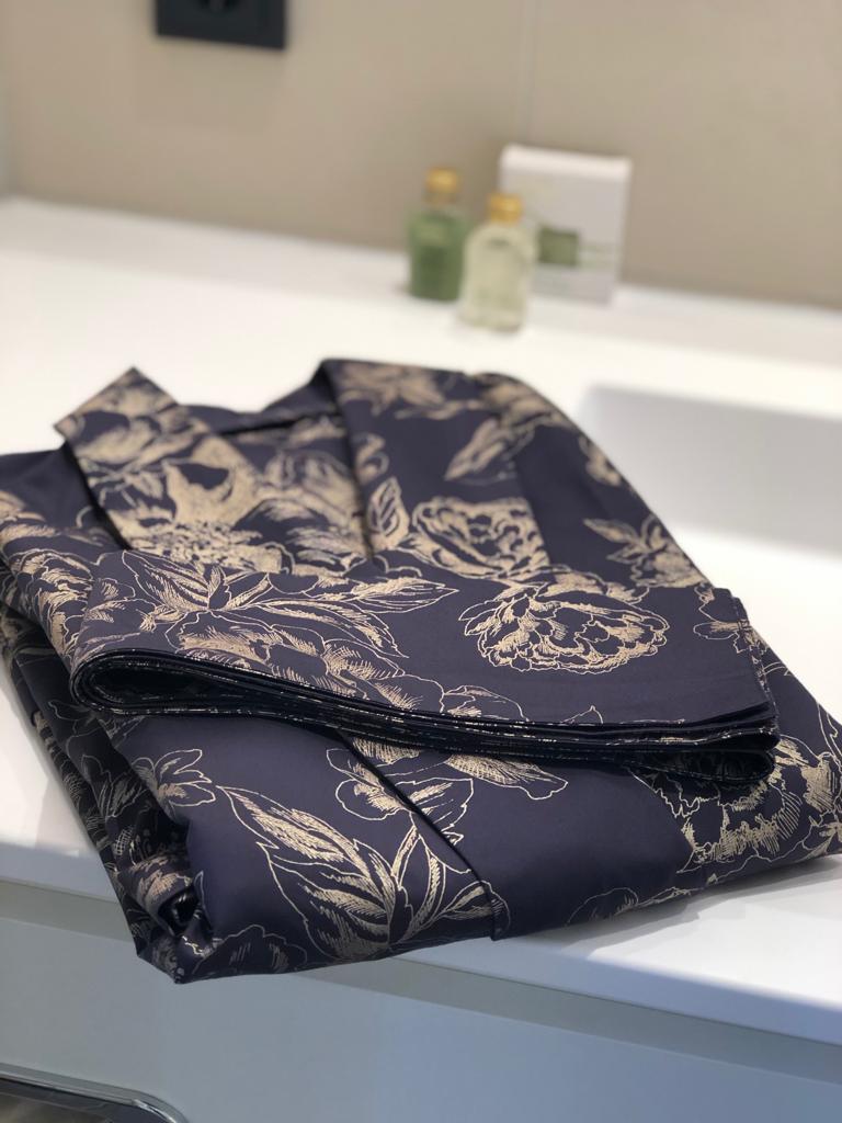 Satin Kimono 100% Baumwolle