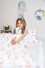 Lade das Bild in den Galerie-Viewer, Kinderbettwäsche Set Sweet Animal 100% Baumwolle
