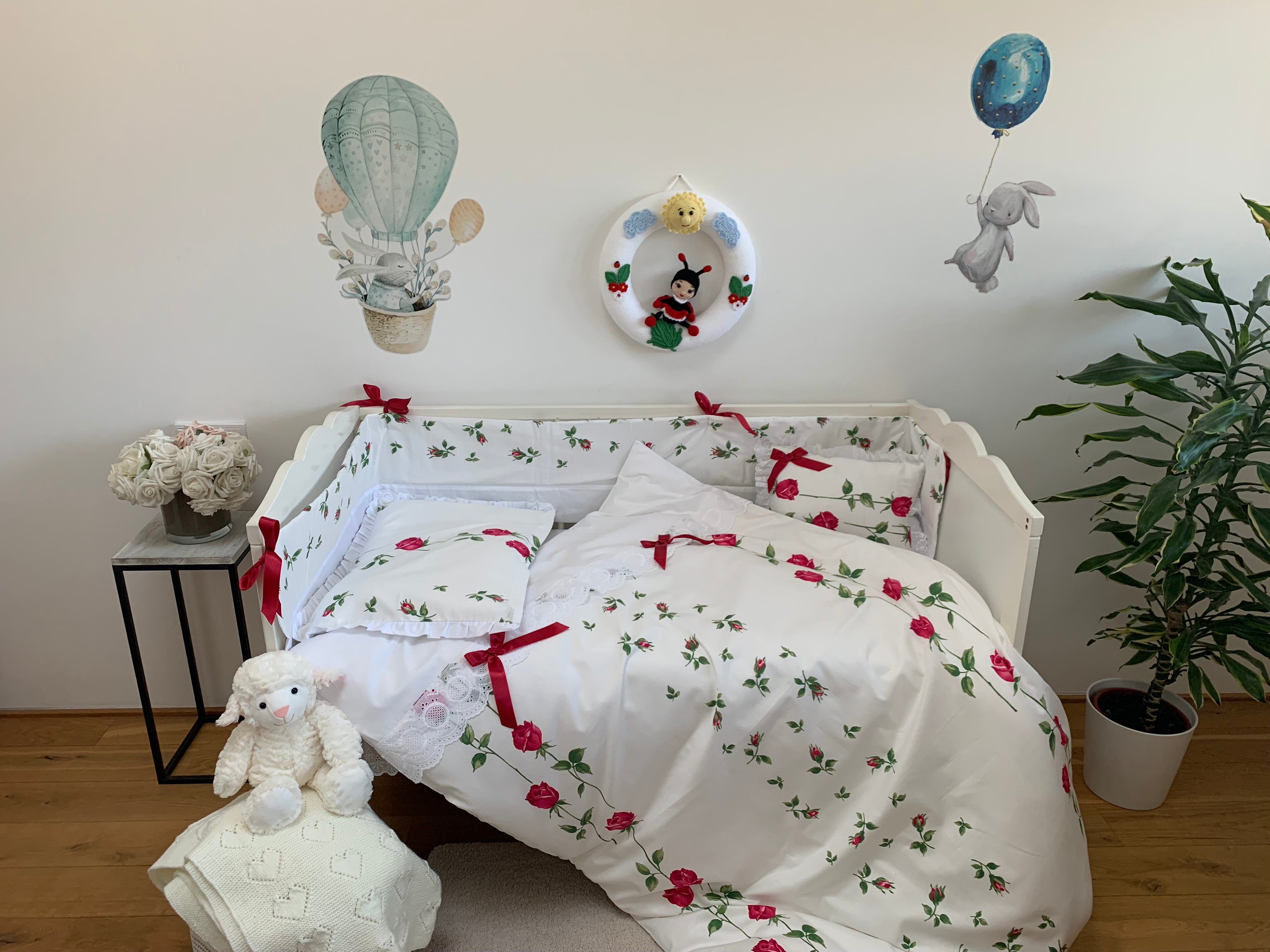 Cot set Sleeping Beauty 8 parts