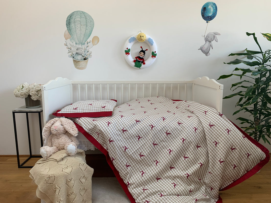 Children's bedding set Rudolf 100% cotton
