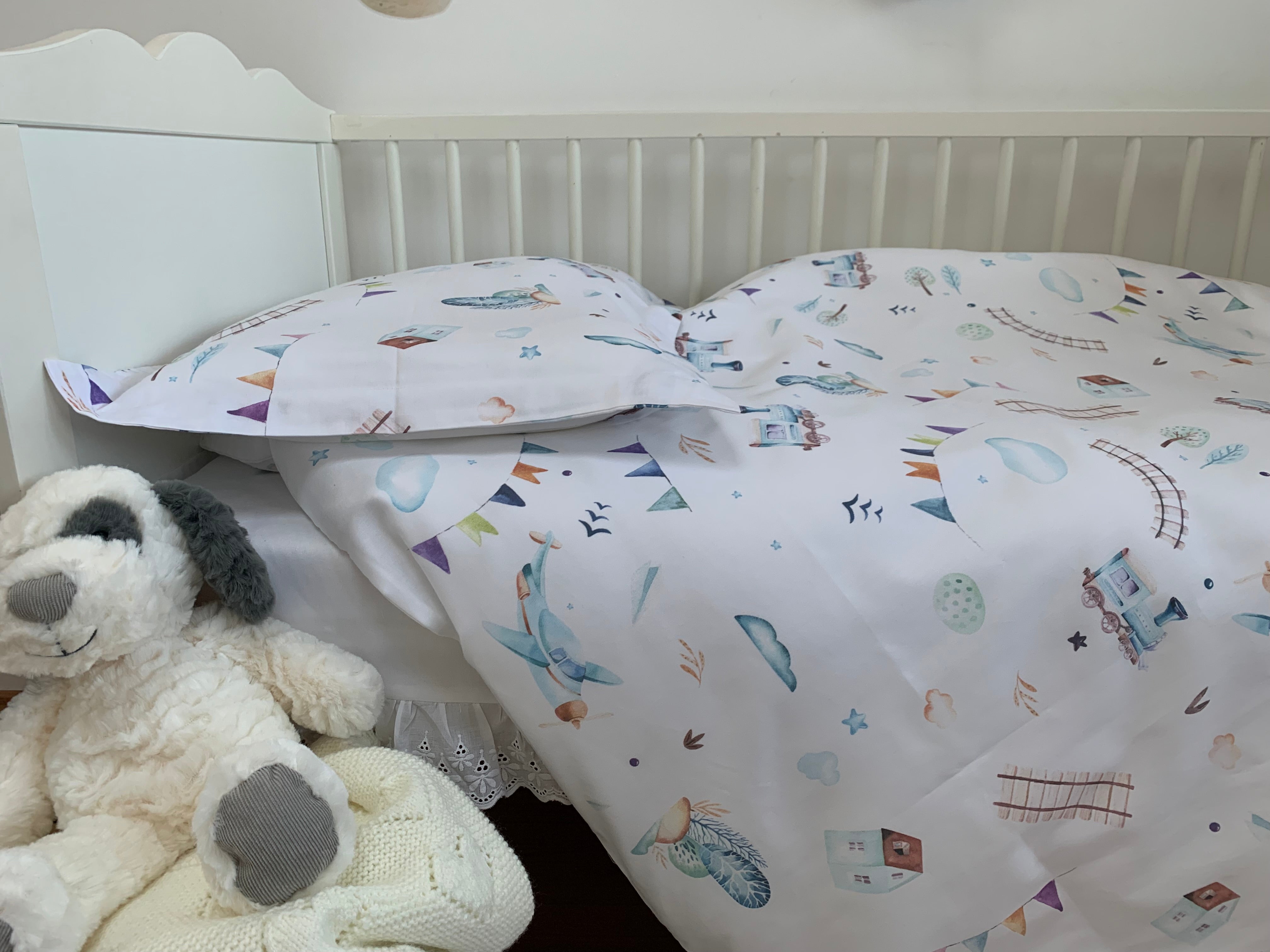 Children's bedding set Robin 100% cotton