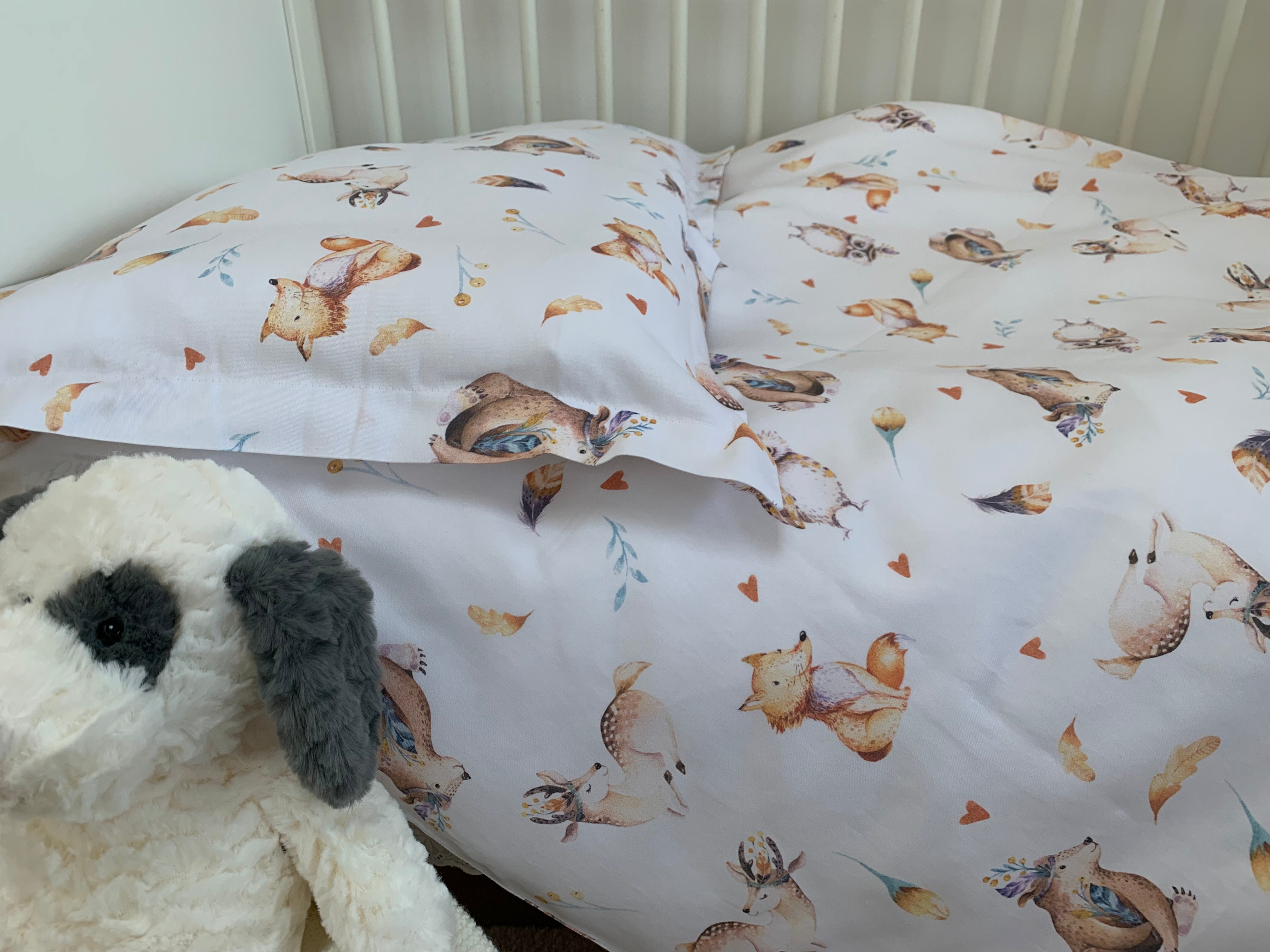 Children's bed linen set Forest 100% cotton