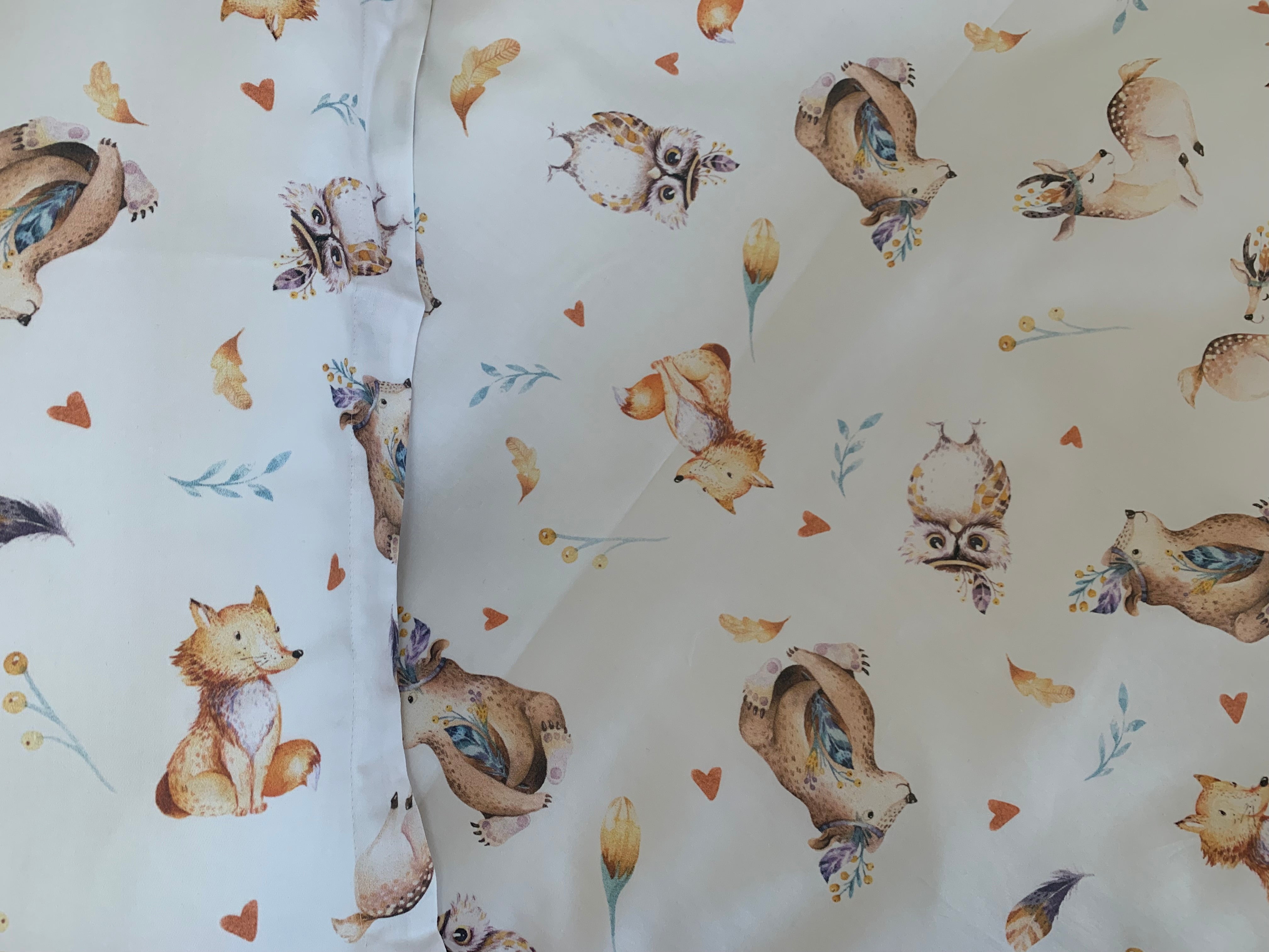 Children's bed linen set Forest 100% cotton