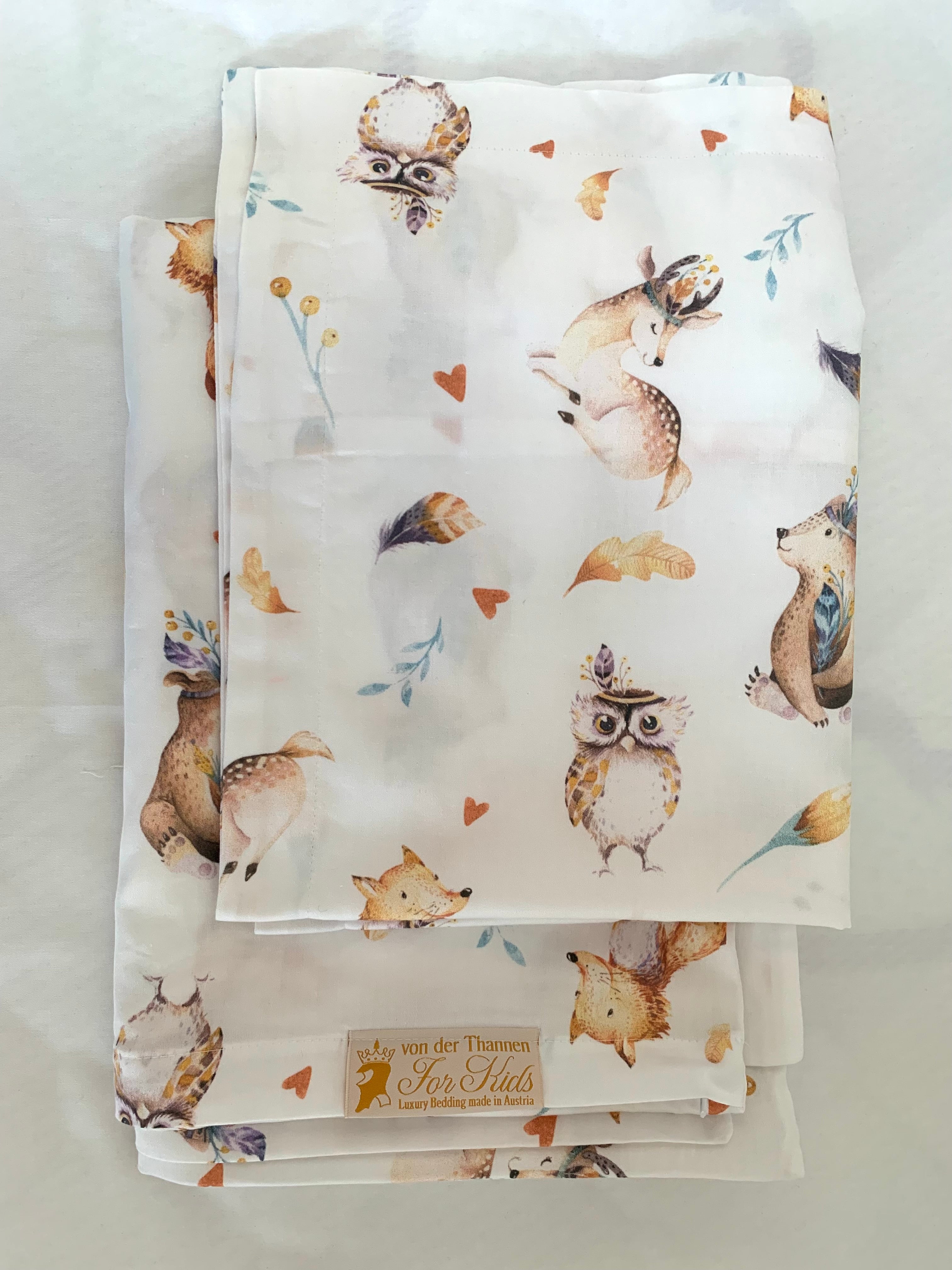 Children's bed linen set Forest 100% cotton