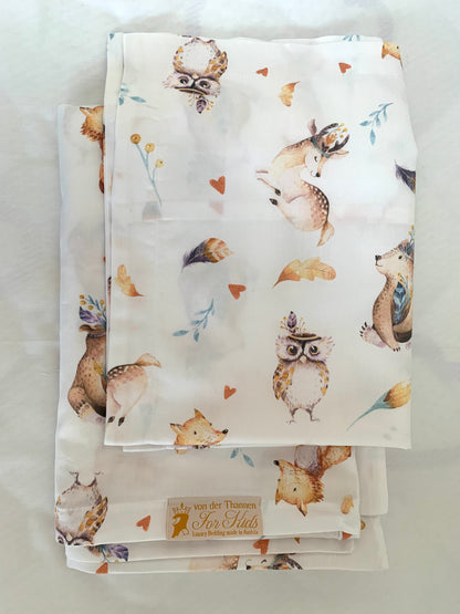 Children's bed linen set Forest 100% cotton