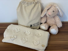 Load image into Gallery viewer, Alpaca wool baby knitted blankets
