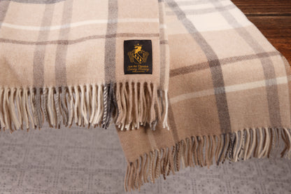 Lamb wool blanket 100% Australian merino lambswool 130x190 cm