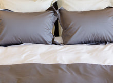 Load image into Gallery viewer, &lt;transcy&gt;Premium bundle - satin bedding set + cozy down comforter + down pillows&lt;/transcy&gt;
